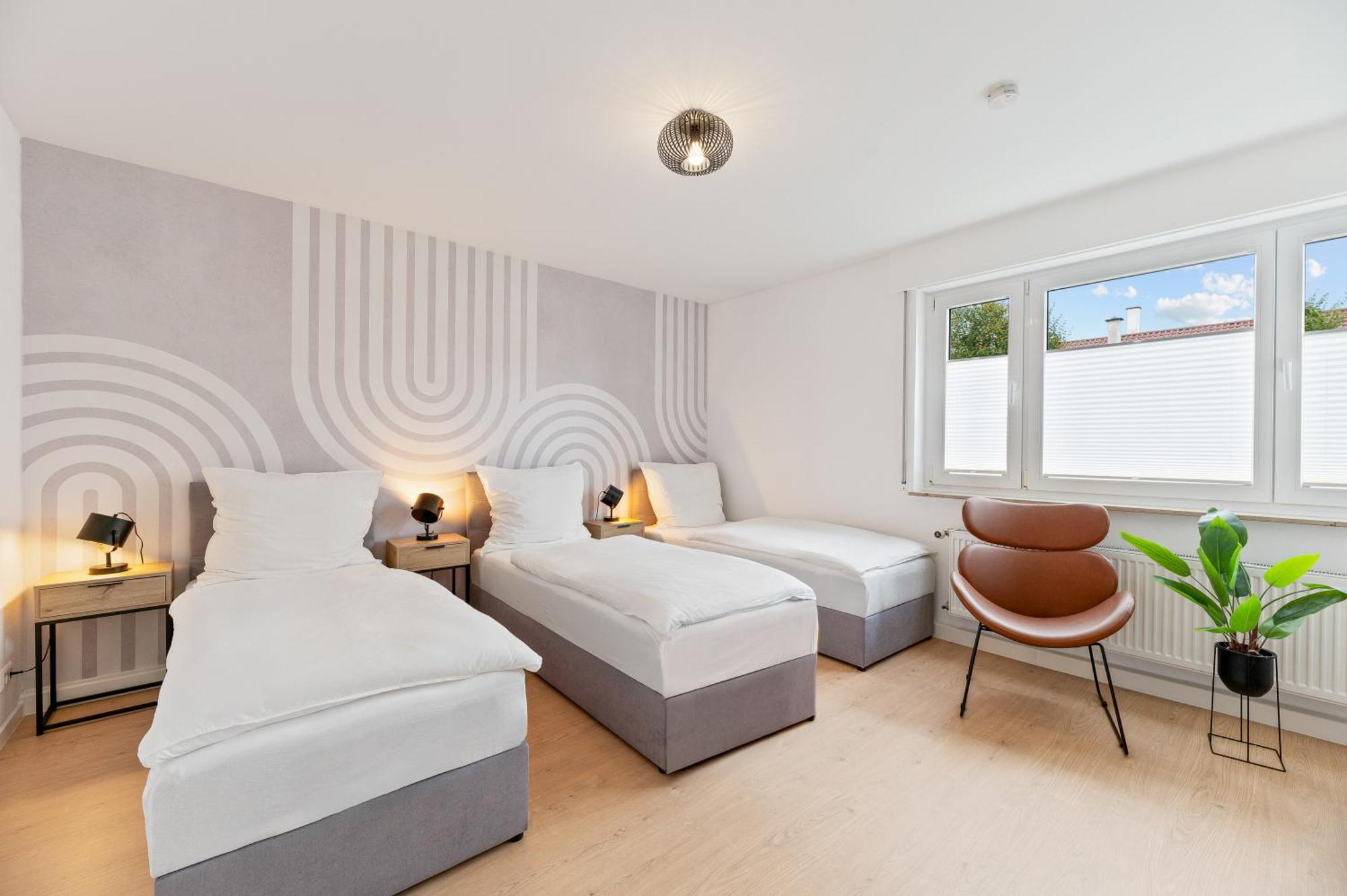 شقة Westside Flat - 5Min To Downtown لودفيغسبرغ المظهر الخارجي الصورة
